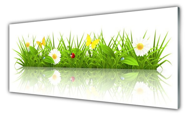 Nástenný panel  Tráva príroda rastlina 125x50 cm