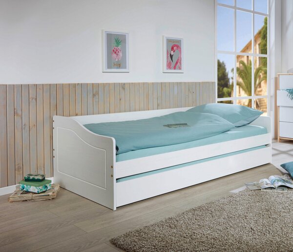 VÝSUVNÁ POSTEĽ, 90/200 cm biela MID.YOU - Detské izby, Online Only