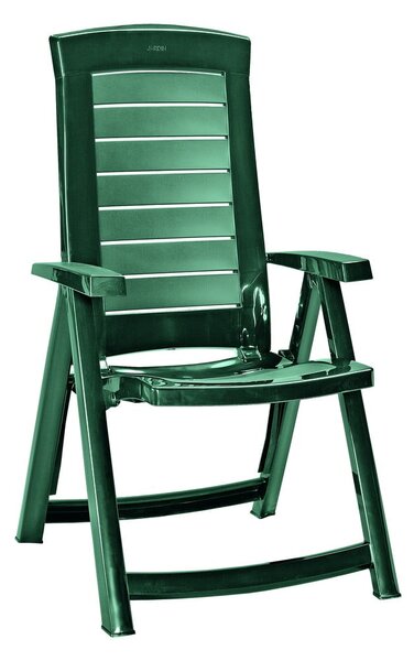 Zelená plastová záhradná stolička Aruba - Keter
