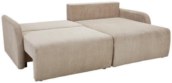 ROHOVÁ SEDAČKA, textil, béžová Carryhome - Sedačky