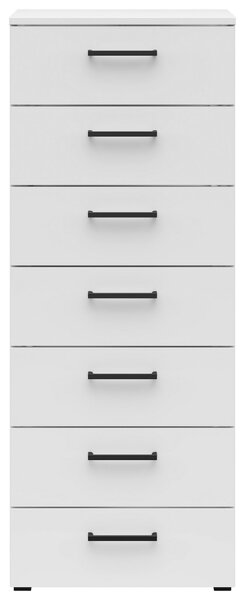 KOMODA, biela, 45/115/40 cm Carryhome - Komody