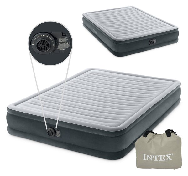 INTEX Nafukovací matrac 203x152 cm s pumpou pre dve osoby INTEX 67770ND