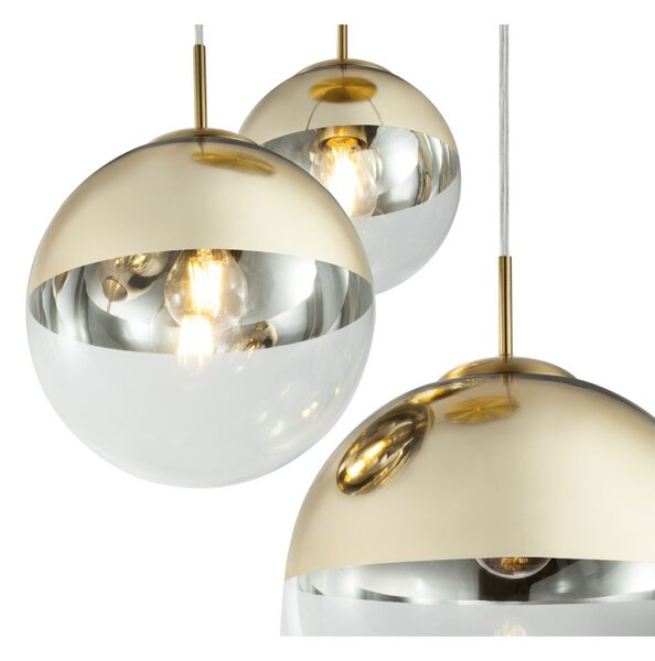 Globo 15855-3 závesné stropné svietidlo Varus 3x40W | E27