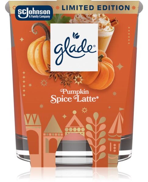 GLADE Pumpkin Spice Latte NEW vonná sviečka 112 g