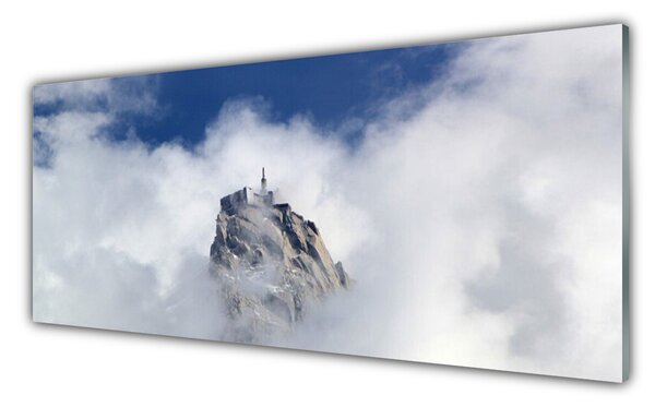 Nástenný panel  Hora mraky príroda 125x50 cm