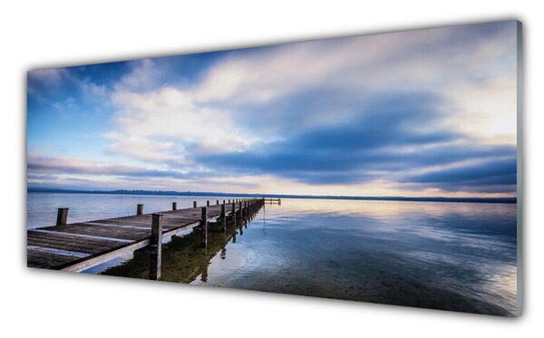 Nástenný panel  Most more architektúra 125x50 cm