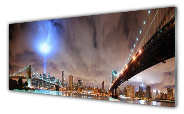 Nástenný panel  Most architektúra 125x50 cm