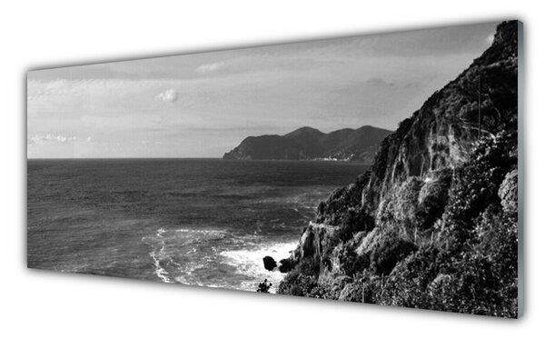 Nástenný panel  More hory príroda 125x50 cm