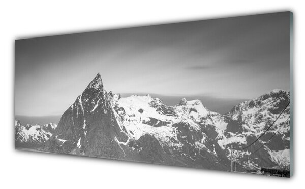 Nástenný panel  Hory príroda 125x50 cm