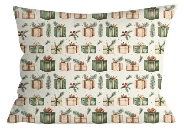 Bavlnená obliečka na vankúš MERRY GIFTS 50x70 cm, farebný