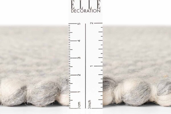 ELLE Decoration, Kusový koberec Lyon Beans 106317 Natural Cream Grey z kolekcie Elle, 140x200, šedá, obývacia izba