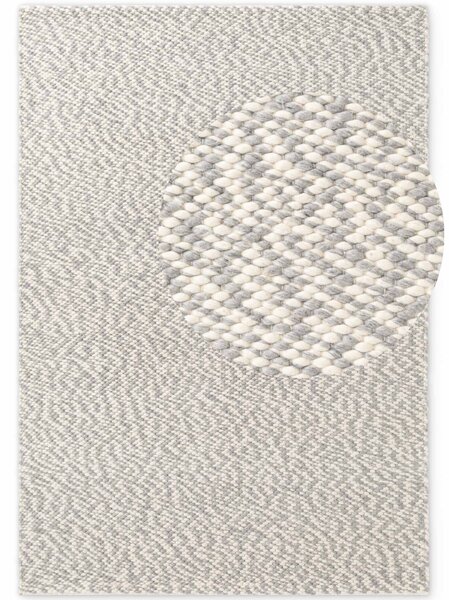 ELLE Decoration, Kusový koberec Lyon Beans 106317 Natural Cream Grey z kolekcie Elle, 140x200, šedá, obývacia izba