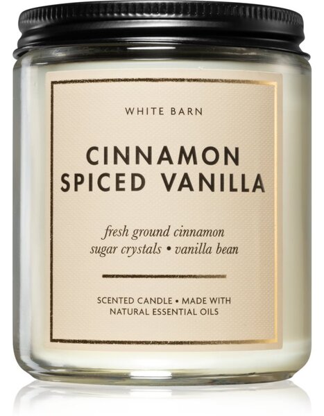 Bath & Body Works Cinnamon Spiced Vanilla vonná sviečka II. 198 g