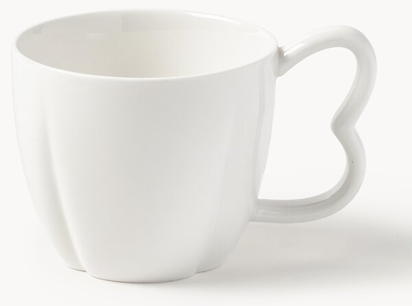 Porcelánové šálky Nera, 4 ks