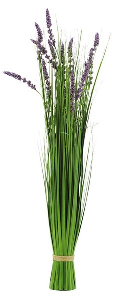 Tutumi, umelá dekoratívna levanduľová tráva 70cm 222290, fialová-zelená, OGR-06660