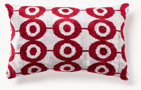 Zamatový poťah na vankúš s abstraktným vzorom Velvety