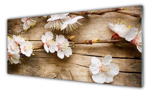 Nástenný panel  Kvety rastlina príroda 125x50 cm