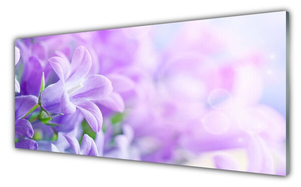 Nástenný panel  Kvety rastlina príroda 125x50 cm