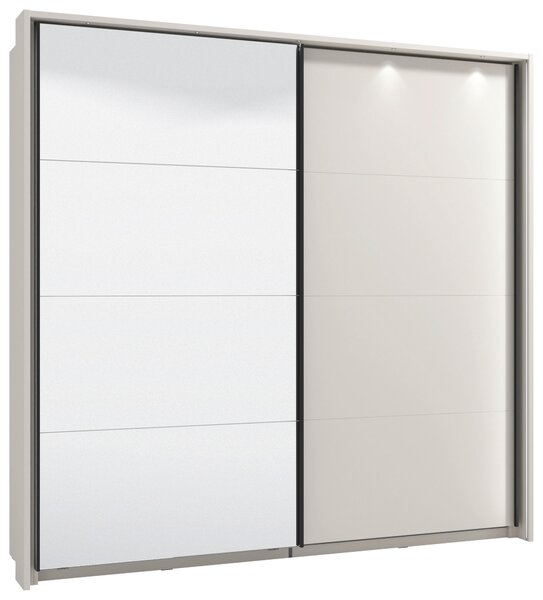 ŠAT. SKRIŇA S POSUV. DVERAMI, kašmírová, 220/217,5/62 cm Xora - Skrine