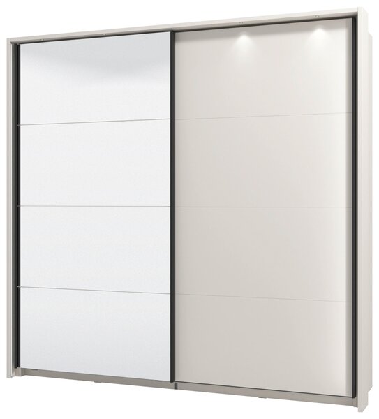 ŠAT. SKRIŇA S POSUV. DVERAMI, kašmírová, 220/217,5/62 cm Xora - Skrine