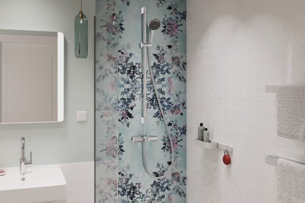 Hansgrohe Activera Select S - Sprchová súprava 95 2jet s tyčou 900 mm, EcoSmart, chróm 28046000