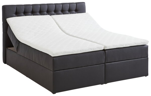AMERICKÁ POSTEĽ, 160/200 cm, čierna MID.YOU - Online Only spálne, Online Only