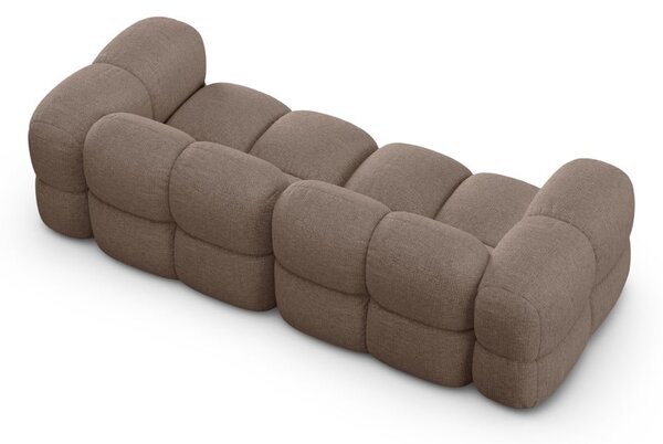 Hnedá pohovka 250 cm Loretto – Cosmopolitan Design
