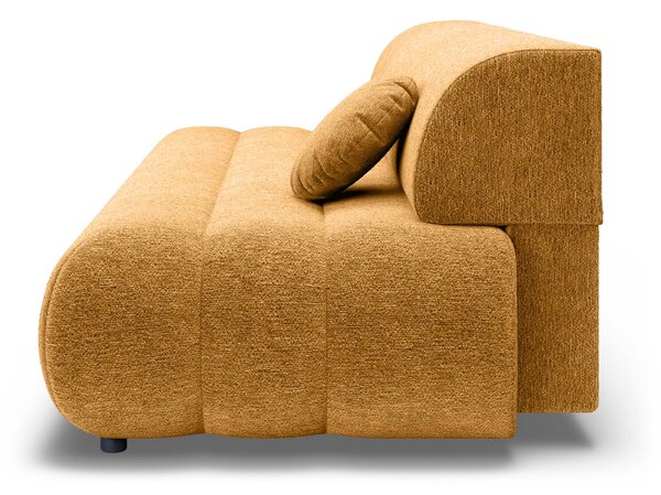 Rozkladacia pohovka Limo - horčicová