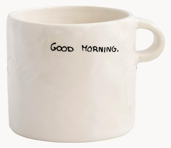 Ručne maľovaná šálka Good Morning