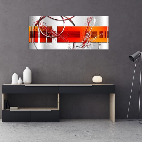 Abstraktný obraz (120x50 cm)