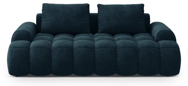 Zamatová pohovka v petrolejovej farbe 200 cm Linz – Cosmopolitan Design