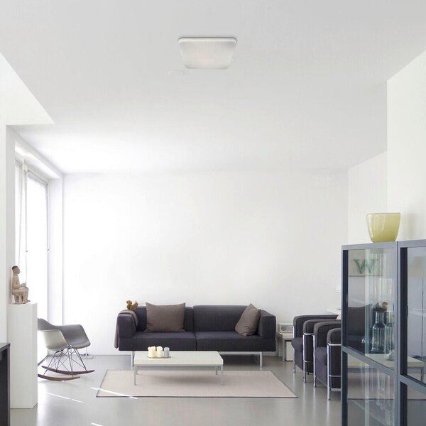 STROPNÉ LED SVIETIDLO, 33,5/33,5/6,5 cm - Interiérové svietidlá