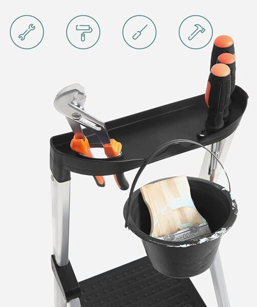 Rozkladací malý rebrík GLT05BK