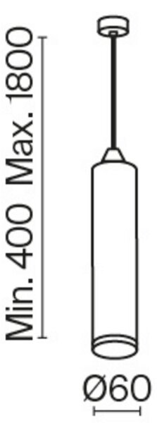VISIACE SVIETIDLO, GU10/6,5/30 cm XXXL - Série svietidiel, Online Only