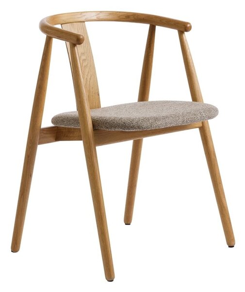 Béžová/v prírodnej farbe jedálenská stolička Relate – Unique Furniture
