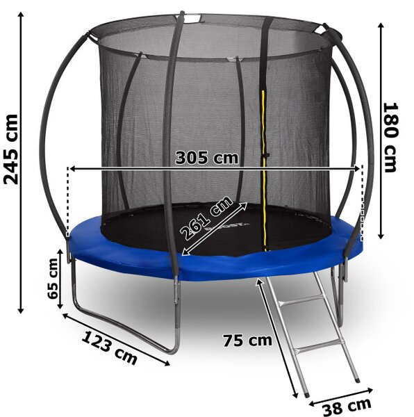 Trampolína HENZEN modrá