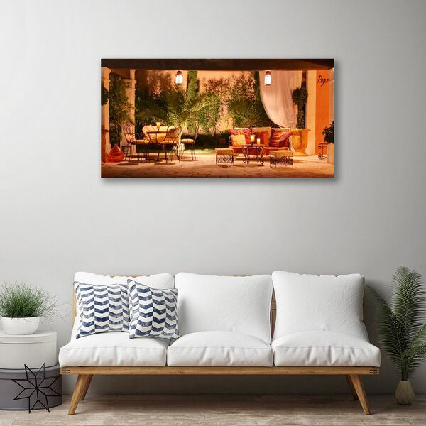 Obraz na plátne Reštaurácie architektúra 100x50 cm