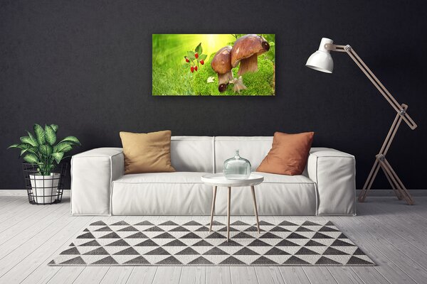 Obraz na plátne Huby divoké jahody 100x50 cm