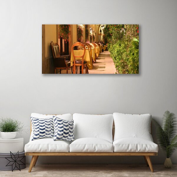 Obraz na plátne Reštaurácie architektúra 100x50 cm