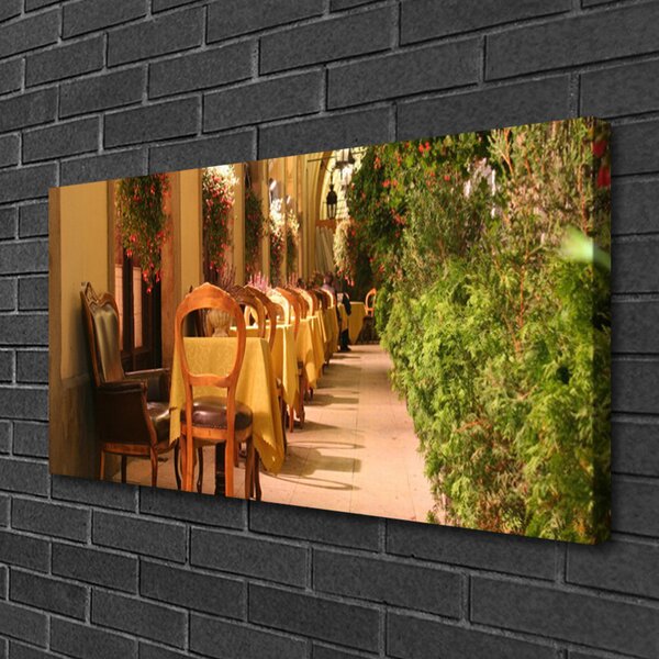 Obraz na plátne Reštaurácie architektúra 100x50 cm