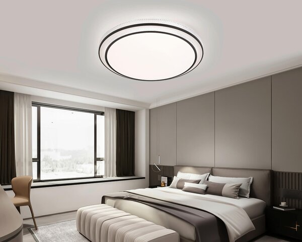 STROPNÉ LED SVIETIDLO, 51,5/9,5 cm Novel - Interiérové svietidlá