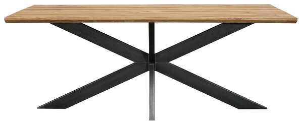 JEDÁLENSKÝ STÔL, divoký dub, farba duba, 200/100/77 cm Linea Natura - Stoly