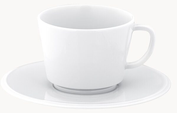 Ručne vyrobené porcelánové XS kávové šálky's podšálkami Vitruv, 2 ks