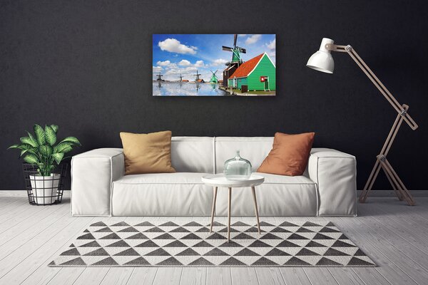 Obraz na plátne Dom architektúra 100x50 cm