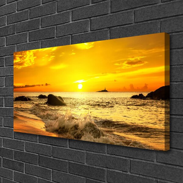 Obraz na plátne Oceán pláž príroda 100x50 cm