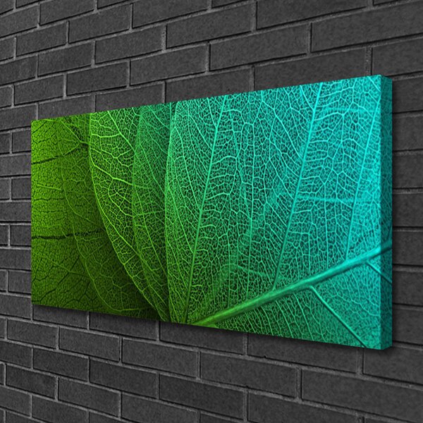 Obraz na plátne Abstrakcie listy rastlina 100x50 cm