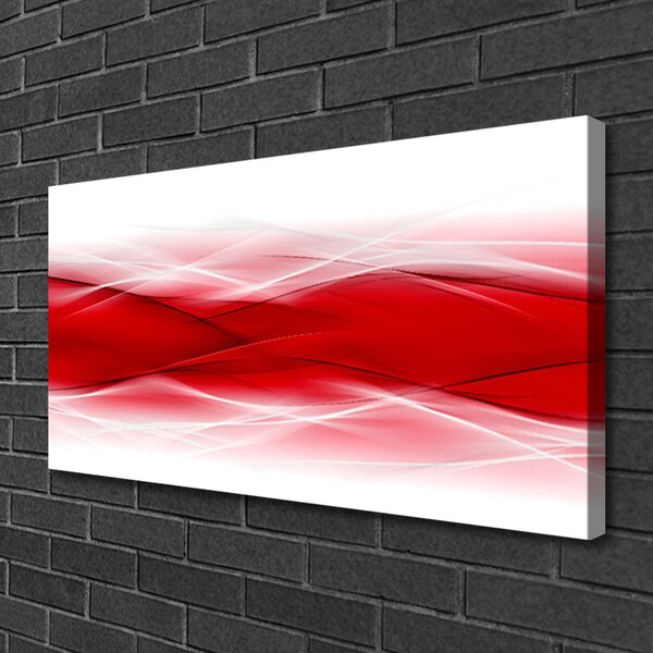 Obraz Canvas Abstrakcie vlna umenie 100x50 cm