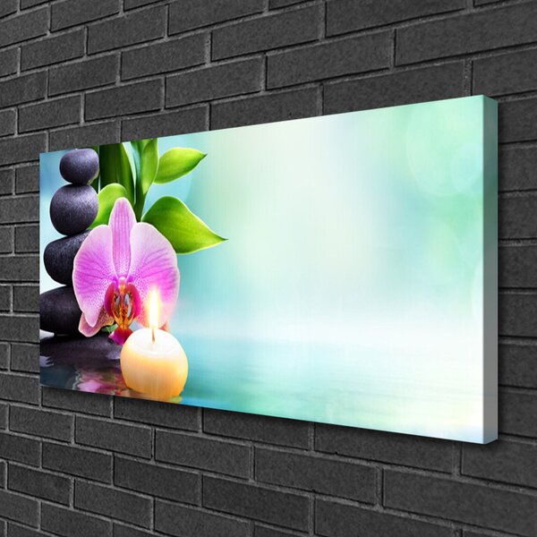 Obraz Canvas Bambus kamene zen umenie 100x50 cm