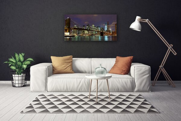 Obraz Canvas Most architektúra mesto 100x50 cm