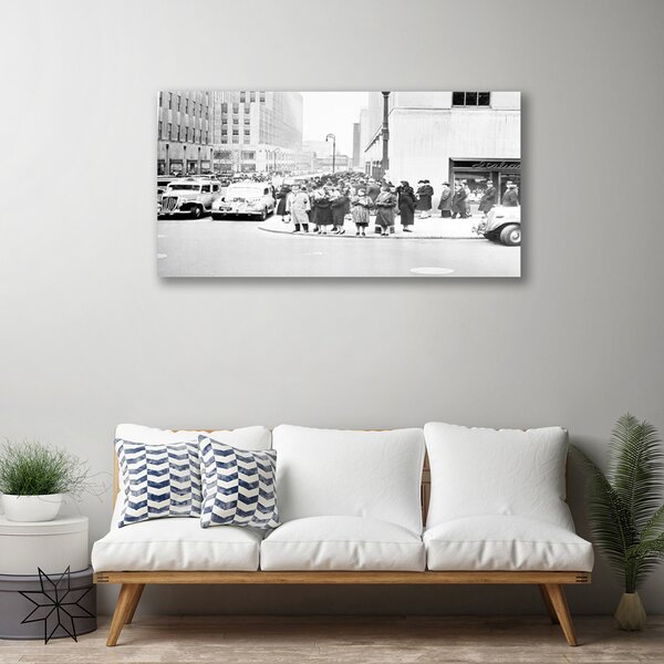 Obraz Canvas Mesto história retro 100x50 cm